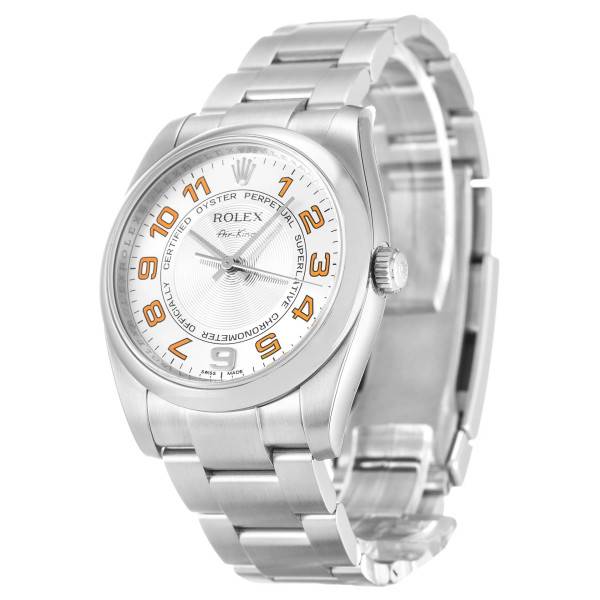 Replica Rolex Air-King Silver Dial 114200