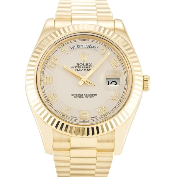 Replica Rolex Day-Date II Ivory Dial 218238 40 mm