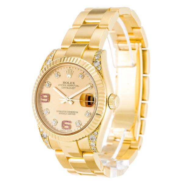 Replica Rolex Datejust Mid-Size Champagne Dial 178238 31 mm
