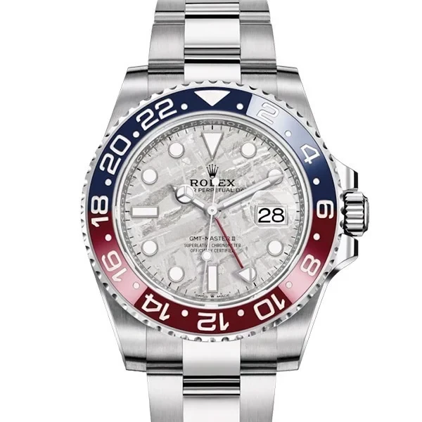 Replica Rolex GMT-Master II Meteorite Dial 126719BLRO “Superman”
