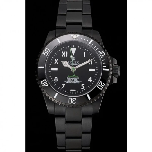 Replica Rolex Submariner Black Dial PR16233BBL