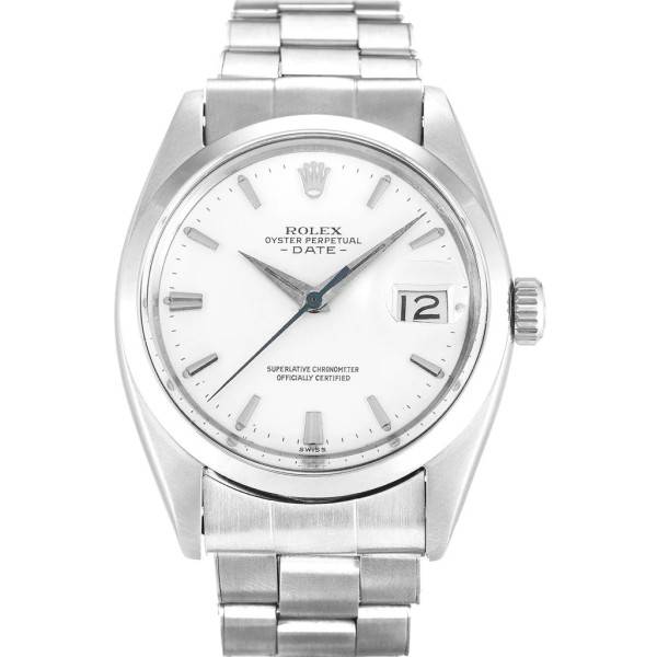 Replica Rolex Oyster Perpetual Date Silver Dial 1500 36 mm