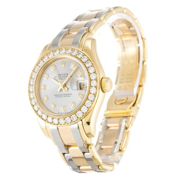 Replica Rolex Pearlmaster Champagne Dial 80298