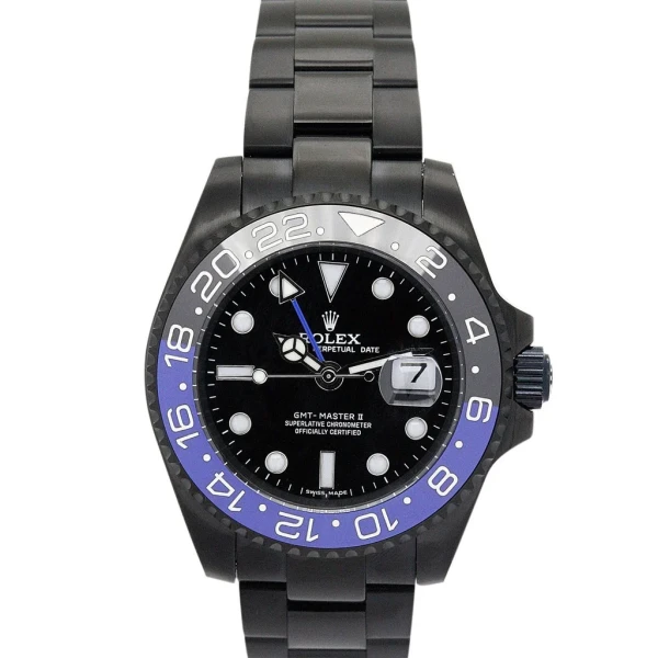 Replica Rolex GMT Master Black Dial 176200