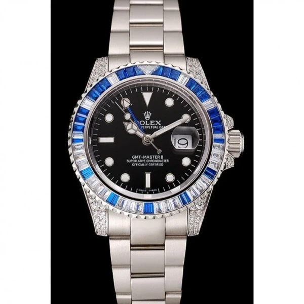 Superclone Rolex GMT-Master II Black Dial 1453747