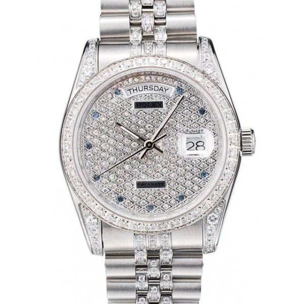 Replica Rolex Day-Date Diamond Dial 41985 36 mm