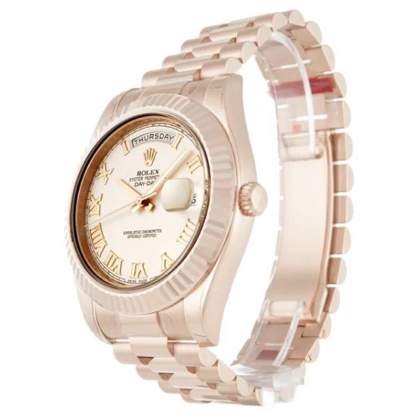 Replica Rolex Day-Date II Ivory Dial 218235 40 mm