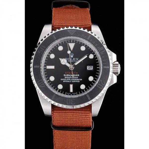 Replica Rolex Submariner Black Dial 621387