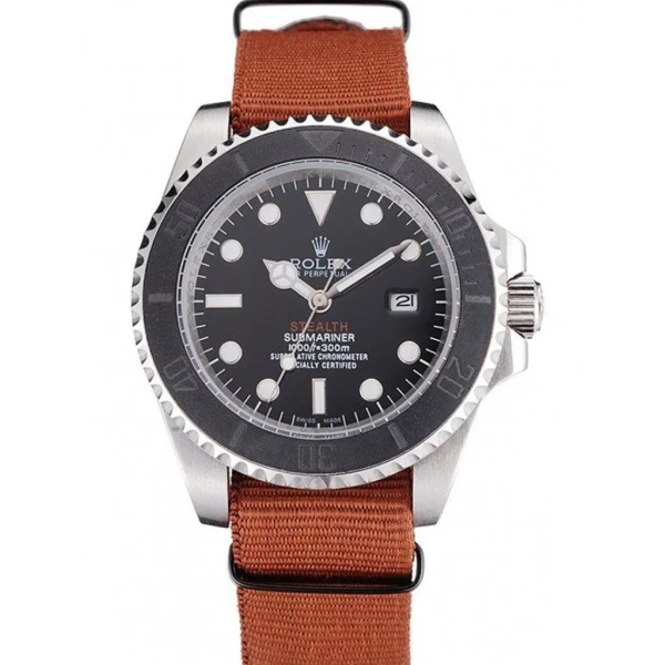 Replica Rolex Submariner Black Dial 621387