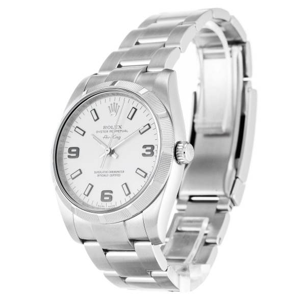 Replica Rolex Air-King White Dial 114210