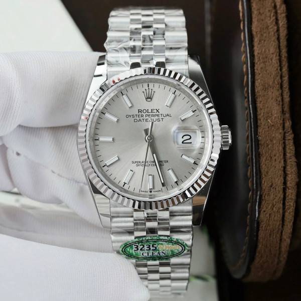 Replica Rolex Datejust Mid-Size Silver Dial 68274 31 mm