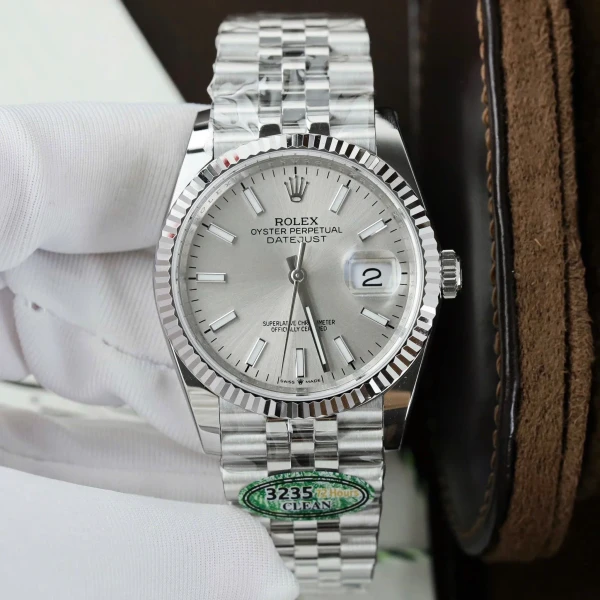 Replica Rolex Datejust Mid-Size Silver Dial 68274 31 mm