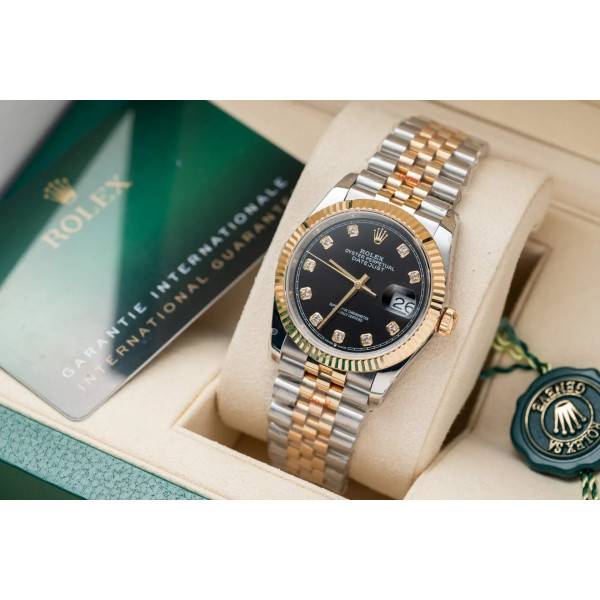 Replica Rolex Datejust Black Dial 116233 36 mm