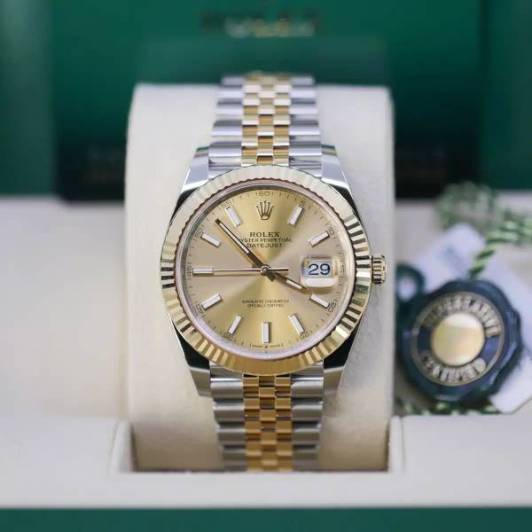 Replica Rolex Datejust II Champagne Dial 126333 41 mm