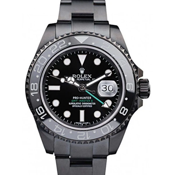 Superclone Rolex GMT-Master II Black Dial REP016828