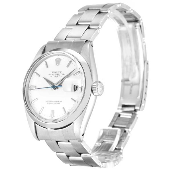 Replica Rolex Oyster Perpetual Date Silver Dial 1500 36 mm
