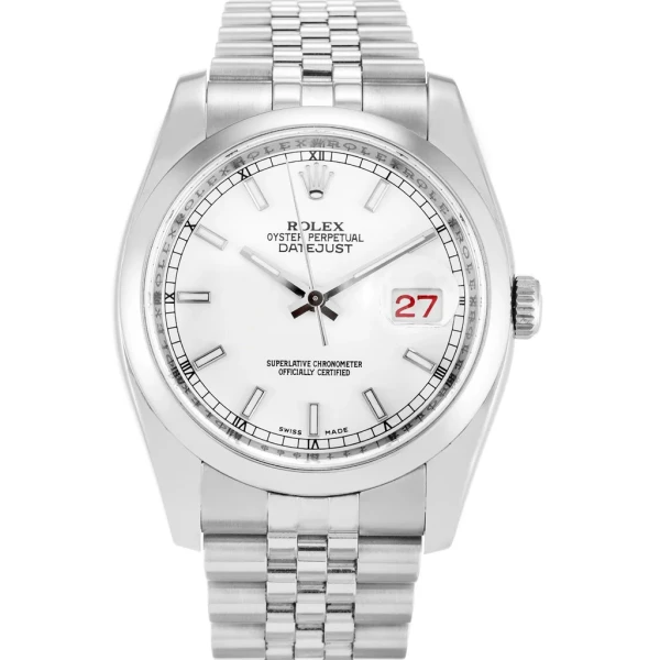 Replica Rolex Datejust White Dial 116200 36 mm