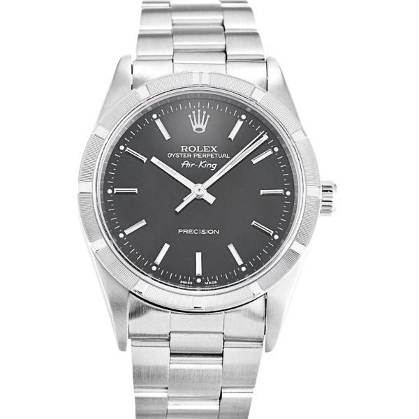 Replica Rolex Air-King Black Dial 14010