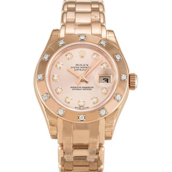 Replica Rolex Pearlmaster Rose Dial 80315