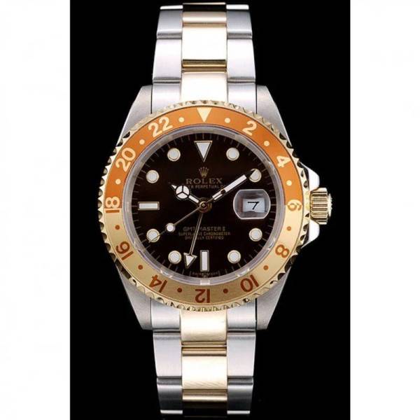 Replica Rolex GMT-Master II Black Dial PR151515