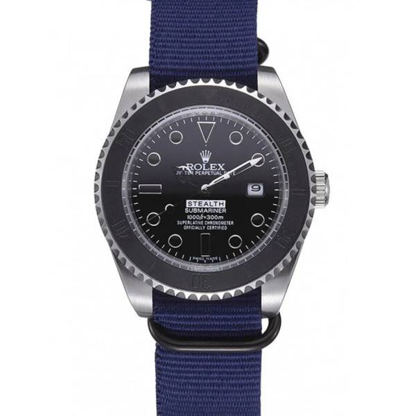 Replica Rolex Submariner Blue Dial 621989
