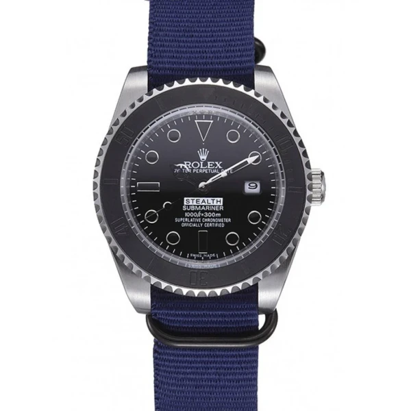 Replica Rolex Submariner Blue Dial 621989