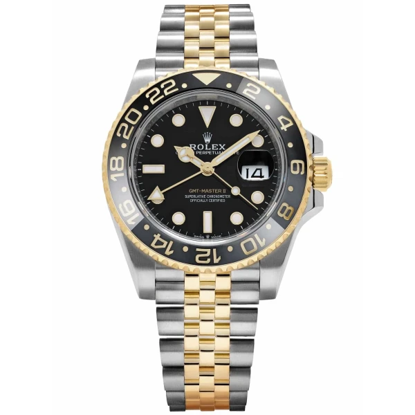 Superclone Rolex GMT-Master II Black Dial “Zombie” 126713GRNR