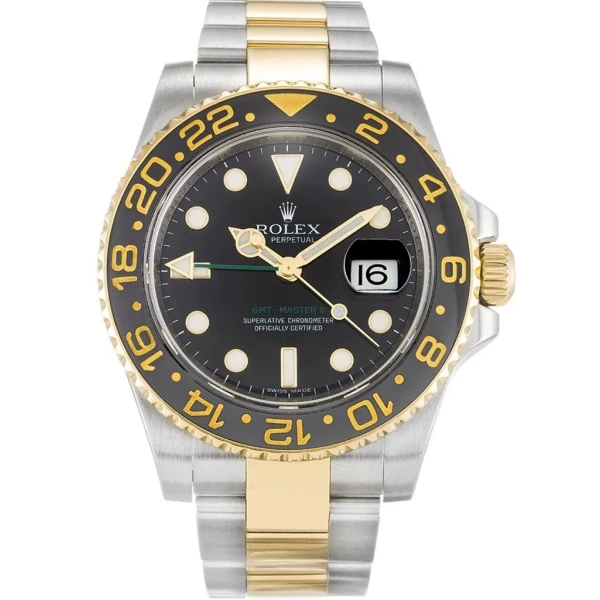 Replica Rolex GMT-Master II Black Dial 116713