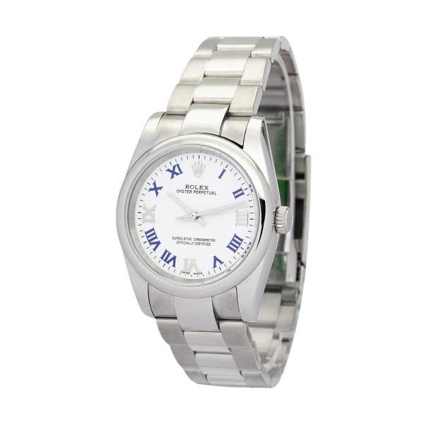 Replica Rolex Oyster Perpetual Lady White Dial 177200 31 mm