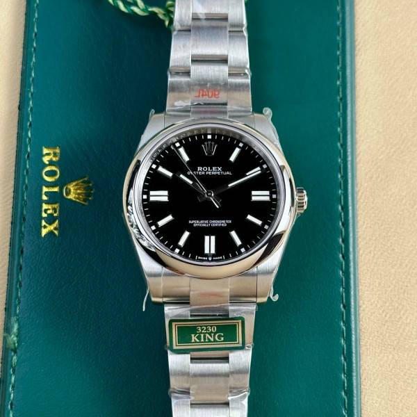 Replica Rolex Oyster Perpetual Black Dial 124300 41 mm