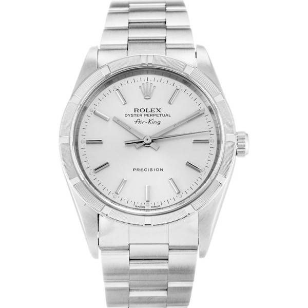 Replica Rolex Air-King Silver Dial 14010M