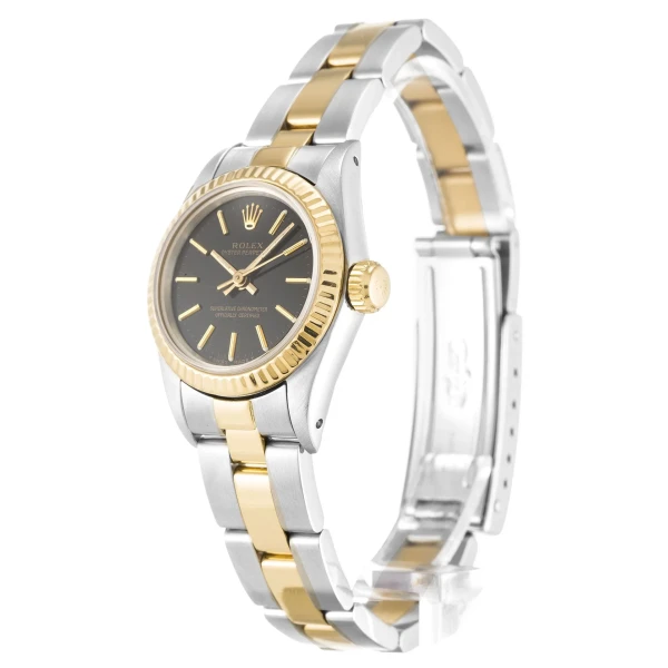 Replica Rolex Oyster Perpetual Lady Silver Dial 176210 26 mm
