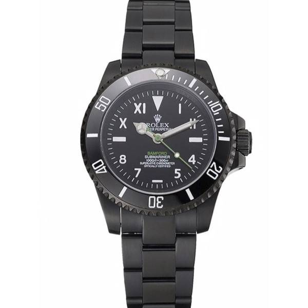Replica Rolex Submariner Black Dial PR16233BBL
