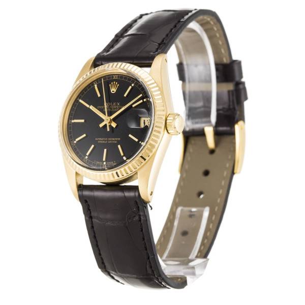 Replica Rolex Datejust Mid-Size Black Dial 6827 31 mm