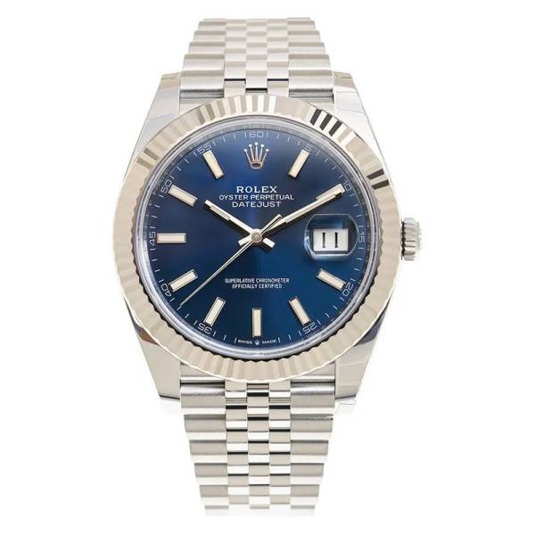 Replica Rolex Datejust Blue Dial 126334 Jubilee 41 mm
