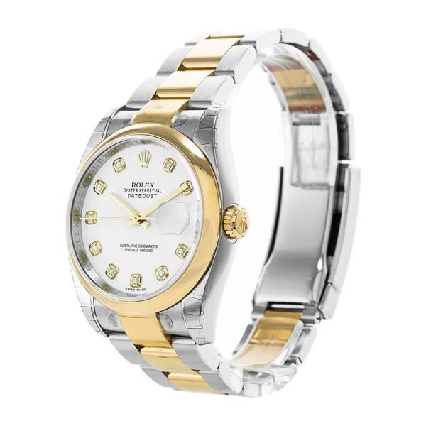Replica Rolex Datejust White Dial 116203 36 mm