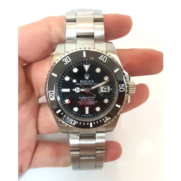 Replica Rolex Submariner Black Dial 116610LN