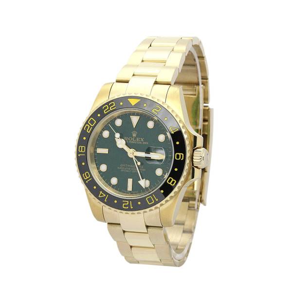 Replica Rolex GMT-Master II Green Dial 116718LN