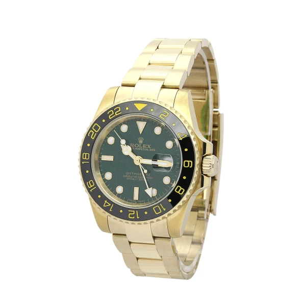 Replica Rolex GMT-Master II Green Dial 116718LN