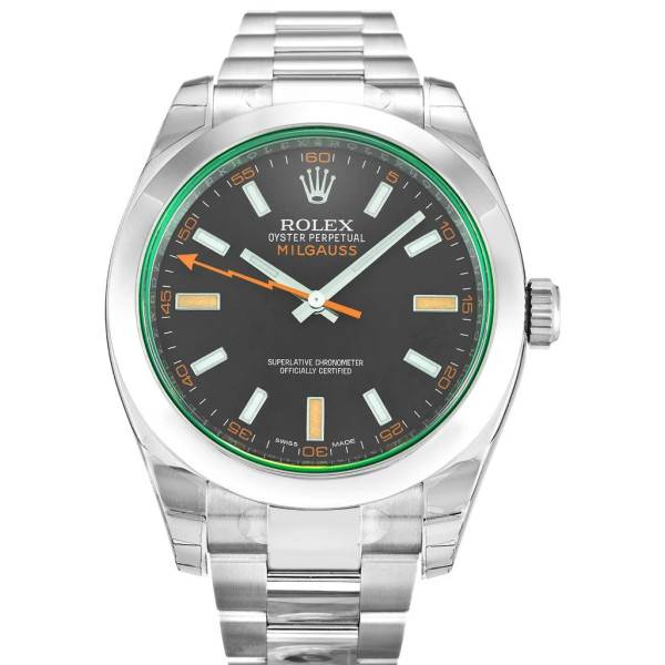 Replica Rolex Milgauss Black Dial 116400GV