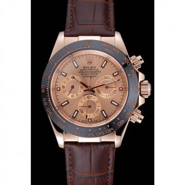 Replica Rolex Daytona Rose-Gold Dial 1454243