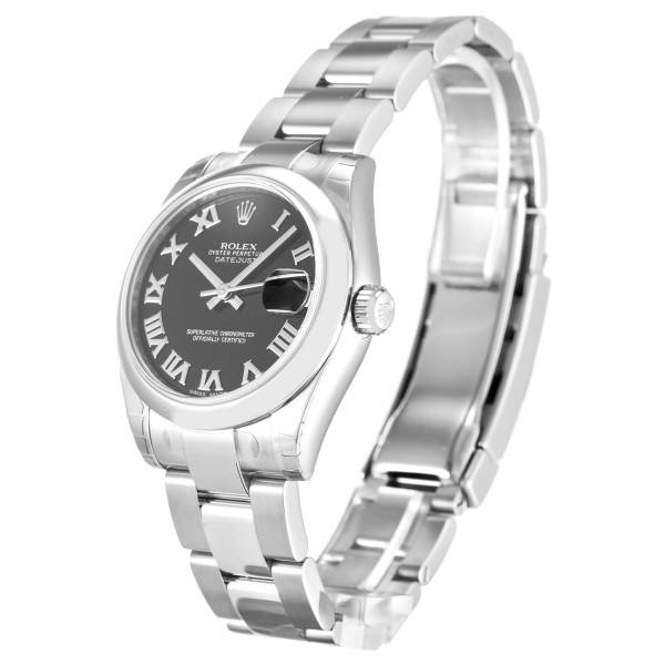 Replica Rolex Lady-Datejust Black Dial 178240 31 mm