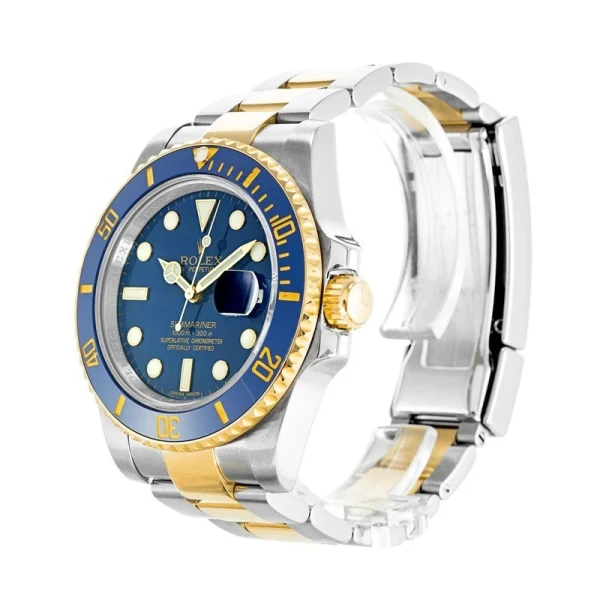 Superclone Rolex Submariner Blue Dial 116613LB “Bluesy”