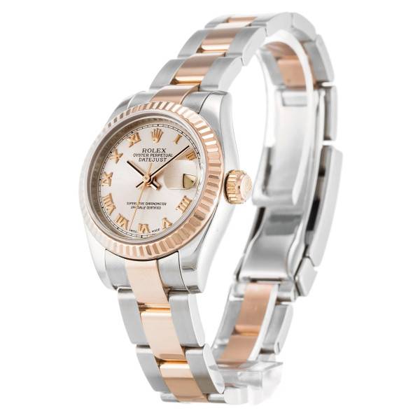Replica Rolex Lady-Datejust Rose Dial 179171 26 mm