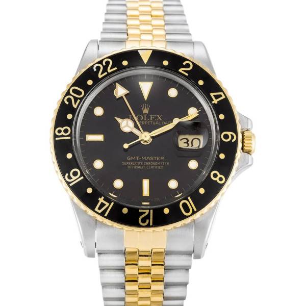 Replica Rolex GMT-Master Black Dial 16753