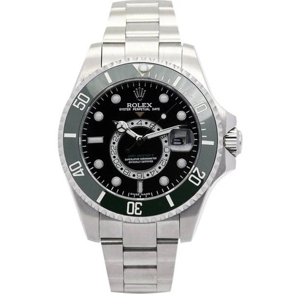 Replica Rolex GMT-Master Black Dial 16720-4