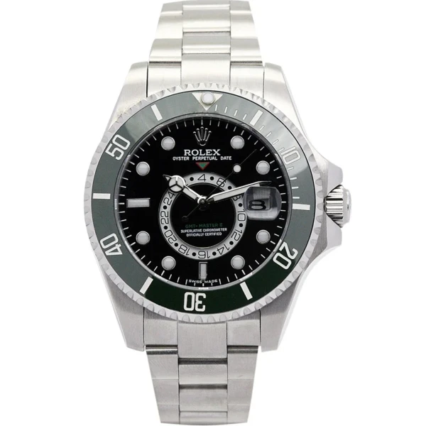 Replica Rolex GMT-Master Black Dial 16720-4