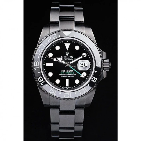 Superclone Rolex GMT-Master II Black Dial REP016828