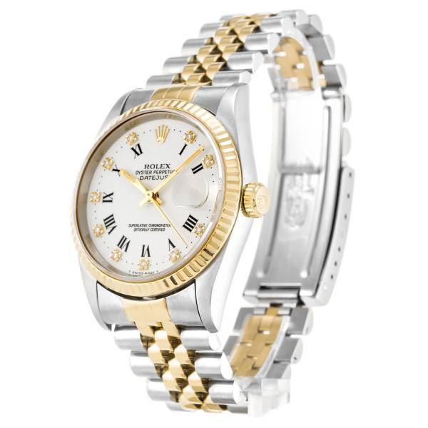Replica Rolex Datejust White Dial 16233 36 mm