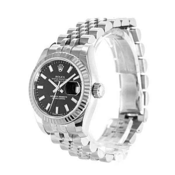 Replica Rolex Datejust Black Dial 179174 26 mm